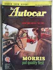 Autocar magazine october for sale  TONYPANDY