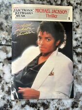 Livro de música teclado eletrônico Michael Jackson Thrilller comprar usado  Enviando para Brazil