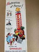 1960s advert spangles for sale  UK