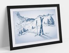 Winter snow landscape for sale  Shipping to Ireland