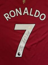 Manchester United 2021-Home Shirt Cristiano Ronaldo Signed with COA & Photoproof segunda mano  Embacar hacia Argentina