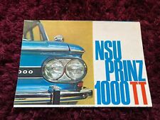 Nsu prinz 1000 for sale  THATCHAM