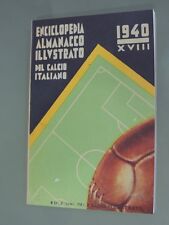 almanacco calcio 1940 usato  Italia