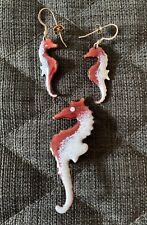 Ceramic enamelled seahorse for sale  GOSPORT