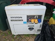Hyundai dhy8000selr 6kw for sale  HIGH WYCOMBE