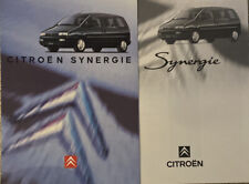 Citroen synergie brochure for sale  WIGAN