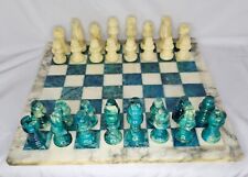 Schachspiel alabaster marmorop gebraucht kaufen  Moers