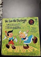 PINÓQUIO-DISNEYLAND RECORDS LG-733 EU NÃO TENHO CORDAS-45RPM-1961 COM MANGA MUITO BOM ESTADO comprar usado  Enviando para Brazil