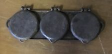 Antique SR Company cast iron flip flop pancake griddle, used for sale  Shipping to South Africa