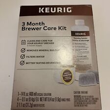 Kit de manutenção de cerveja Keurig 3 meses inclui solução de descalcificação, filtro de água  comprar usado  Enviando para Brazil