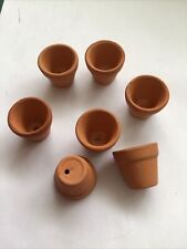 Miniature terracotta flower for sale  SANDOWN