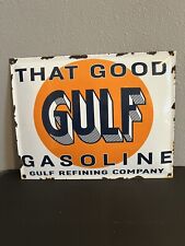 Gulf gasoline convex for sale  Fergus Falls