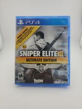 Ps4 sniper elite d'occasion  Expédié en Belgium