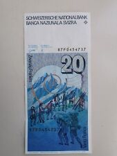 Banconota franchi svizzeri usato  Montescudo Monte Colombo