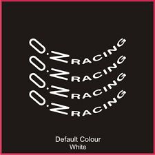 Racing wheel decals for sale  Shipping to Ireland