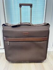 London Fog Garment Luggage Bag Brown for sale  Brooklyn