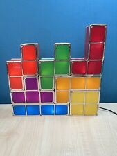 Light Up 3D Tetris Stackable Retro Puzzle Night Light 7 Colours, used for sale  Shipping to South Africa