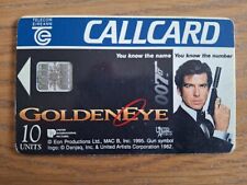IRISH CALLCARD/PHONECARD James Bond "Golden Eye" Callcard GOLDEN EYE segunda mano  Embacar hacia Argentina