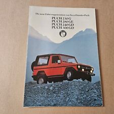 1977 brochure puch d'occasion  La Motte-Servolex