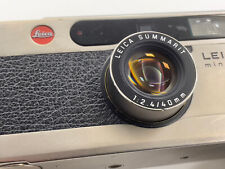 Leica Minilux 40mm f2.4 Summarit for sale  Shipping to South Africa