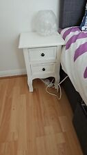 Bedside table white for sale  MITCHAM