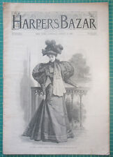 Revista de moda Harper’s Bazar vintage original 31 de agosto de 1895 comprar usado  Enviando para Brazil