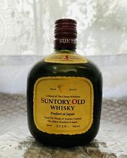 Suntory Old Whisky 180ml Botella Vacía Una Pequeña Botella de Whisky Interior Japón, usado segunda mano  Embacar hacia Argentina