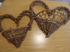 Vintage wicker hearts for sale  Prineville