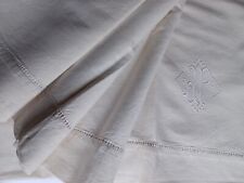 vintage french linen sheet for sale  STOURBRIDGE