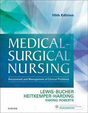 Medical-Surgical Nursing 10th Edition Hardcover by Lewis    6/1/21 for sale  Shipping to South Africa