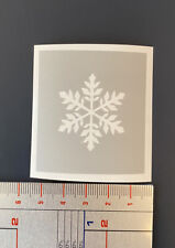 Snowflake christmas glass for sale  Shipping to Ireland