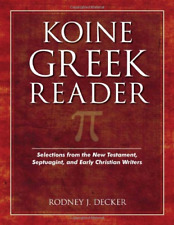 Koine greek reader for sale  ROSSENDALE