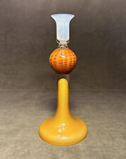Opala Ocelot âmbar Waterford Evolution Art bastão de vela de vidro 11,25 pol. - aposentado comprar usado  Enviando para Brazil