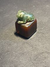 Carved frog adventurine for sale  New York