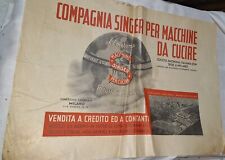 Manifesto pubblicitario antico usato  Napoli