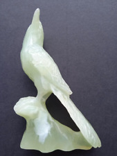 Carved jade bird for sale  SHEPTON MALLET