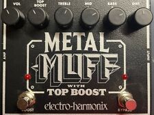 Electro-Harmonix XO Muff de Metal con Pedal de Efectos de Distorsión Top Boost segunda mano  Embacar hacia Argentina