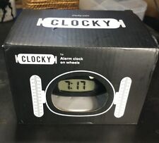 Clocky Alarm Clock On Wheels For Heavy Sleeping Runaway Alarm Clock Open Box , used for sale  Shipping to South Africa