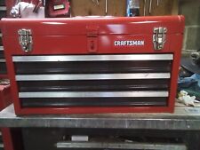CRAFTSMAN Portable Tool Box 20.5" 3-Drawer Red Heavy Duty Lockable for sale  Shipping to South Africa