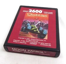Atari 2600 Spiel -- MOON PATROL  - PAL - Red label -- VCS comprar usado  Enviando para Brazil