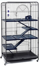 Used, Little Friends Blenheim 140 cm Rat Cage with Accessories - Black for sale  EXETER