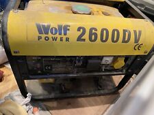 Wolf generator used for sale  NEWMARKET