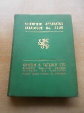 A Catalogue of Scientific Apparatus No. 52AB  Griffin and Tatlock Ltd   1947 segunda mano  Embacar hacia Mexico