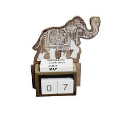 Elephant perpetual calendar for sale  Greenville
