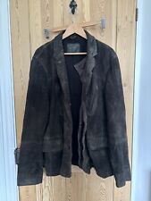suede leather jacket for sale  LONDON