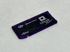 Medios Memory Stick Lexar originales de 64 MB para videocámara/cámara, usado segunda mano  Embacar hacia Argentina