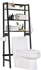 Over Toilet Storage Unit Wooden 3-Tier Over-The-Toilet Rack Bathroom Space Save for sale  Shipping to South Africa