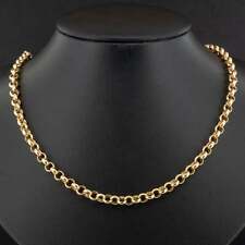 (NE6) 9ct Yellow Gold 24 Inch Belcher Chain Necklace 6.4g for sale  Shipping to South Africa