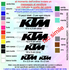 Ktm kit adesivi usato  Villanova Di Camposampiero