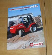 Manitou series brochure for sale  SOUTHAMPTON